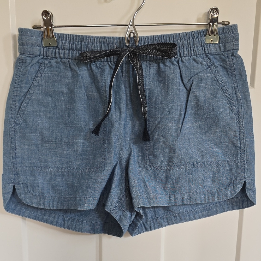 J. Crew High Waist Blue Women's Shorts
